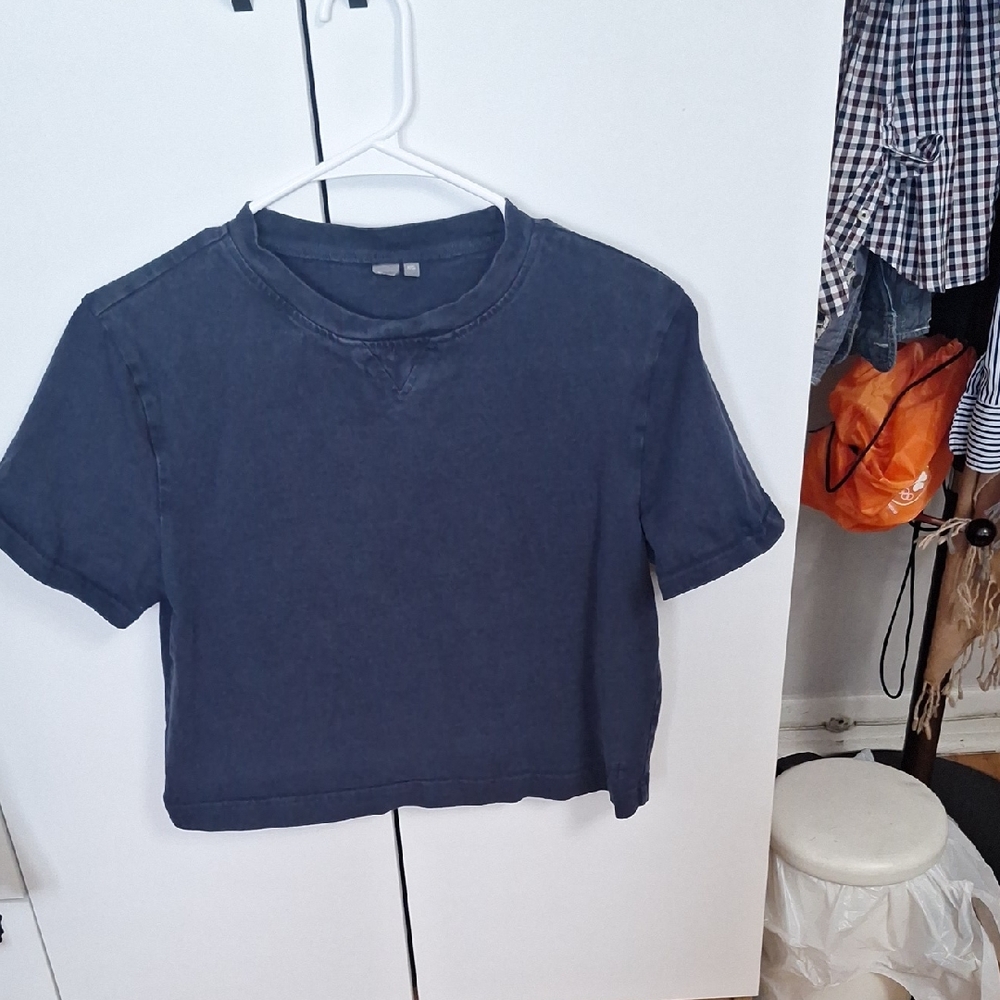 Sweaty Betty Navy Short Sleeve Tee